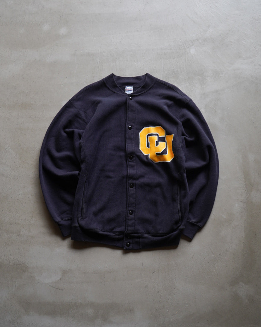 90s champion reverse weave  snap design sweat cardigan