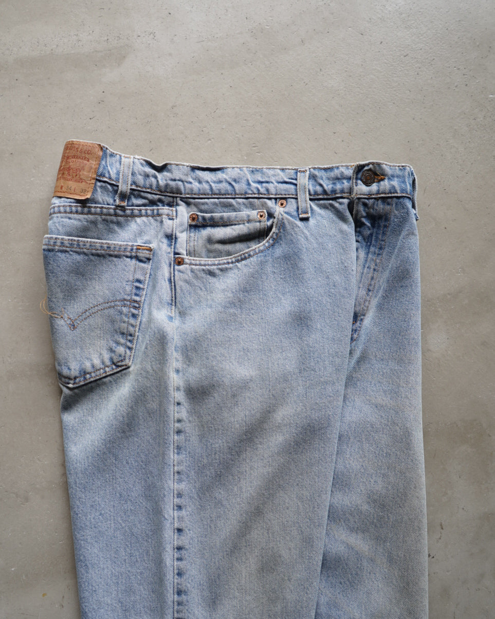 90s Levi's 550 denim pants made in USA