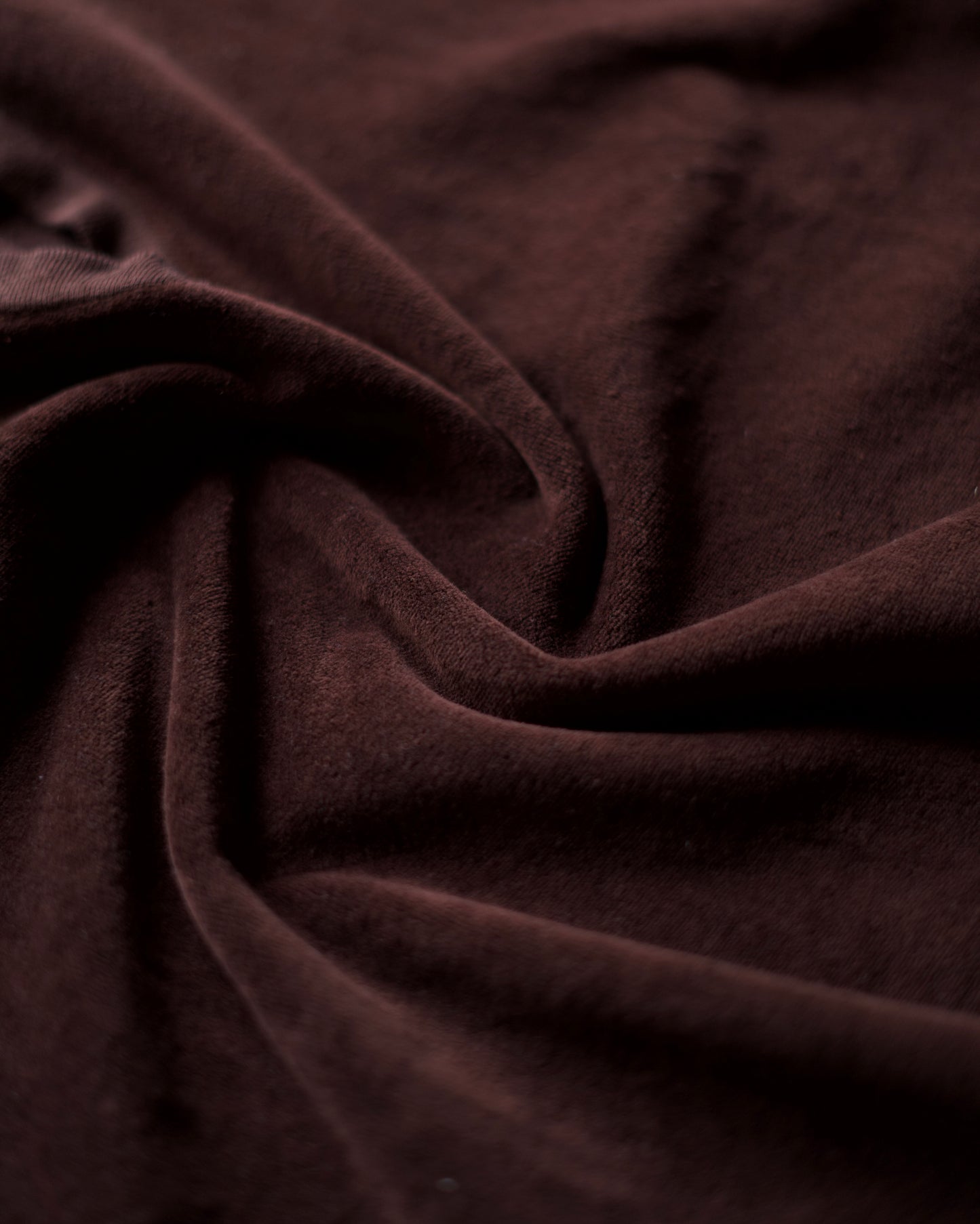 80's Richman Brothers V Neck Velour Knit