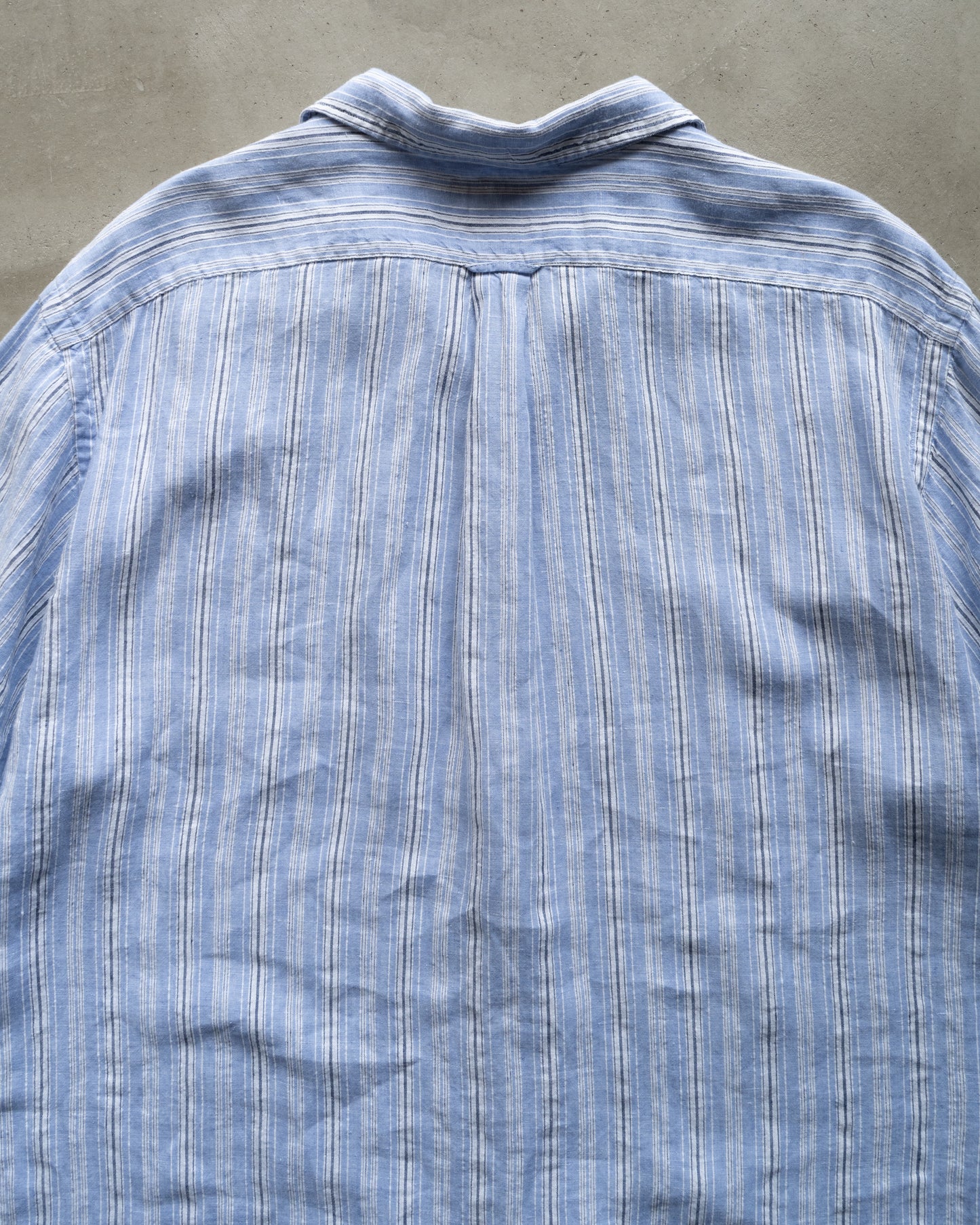 Ralph Lauren "Caldwell" linen open collar shirts