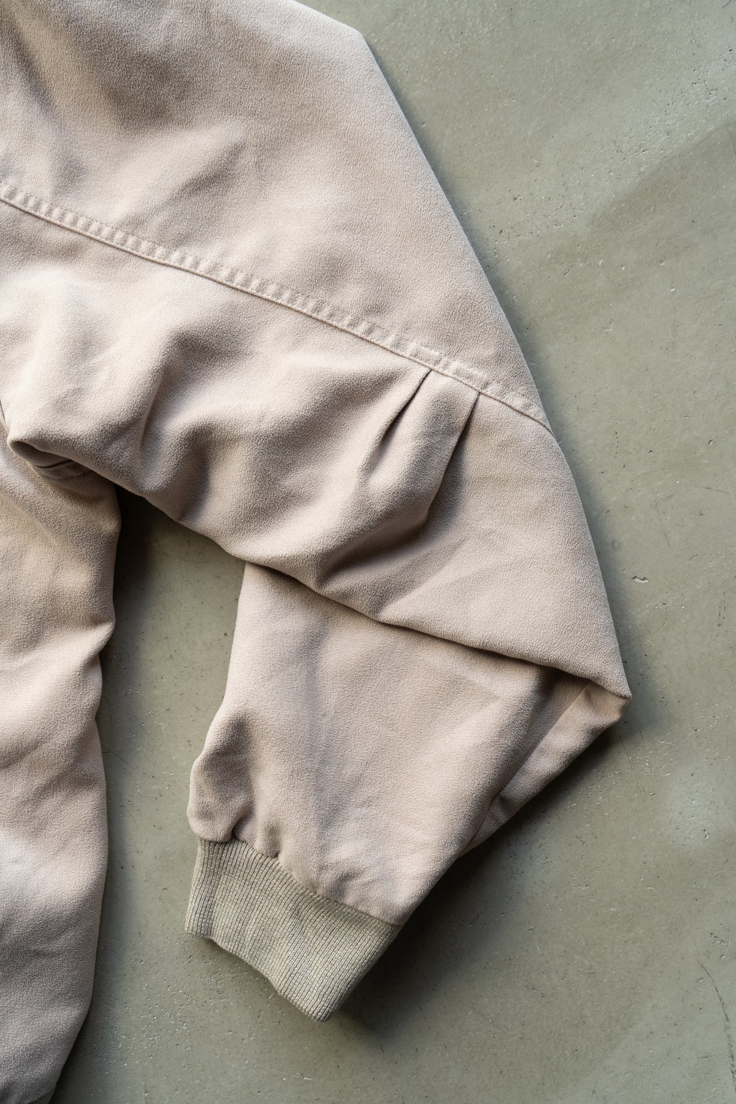 90's Nicklaus fake leather pullover