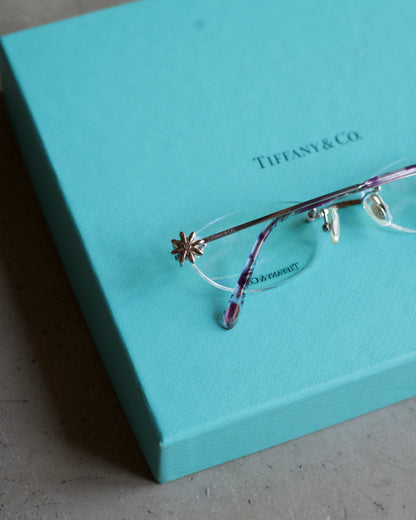 90's Tiffany & Co. rimless eyewear"purple"