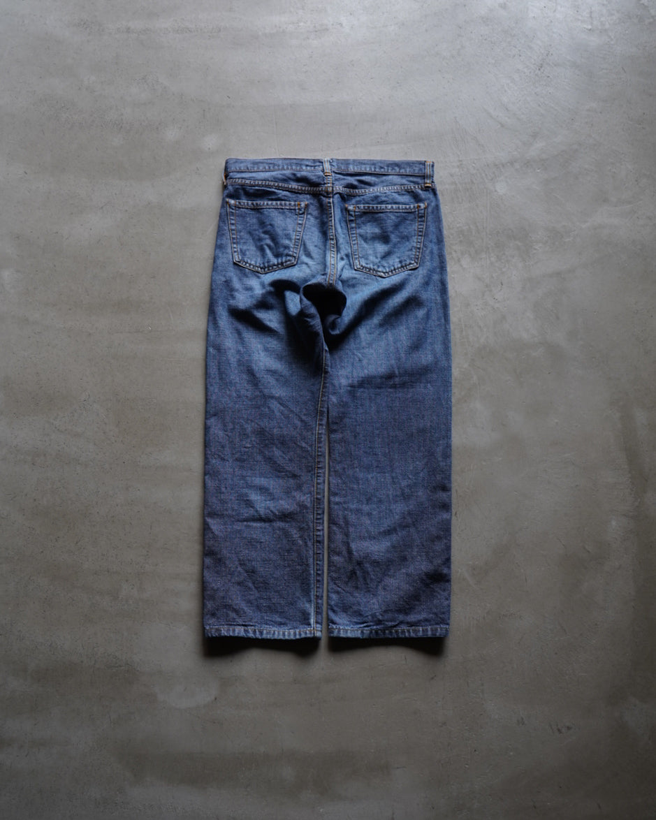 COMME des GARÇONS HOMME  straight silhouette denim pants