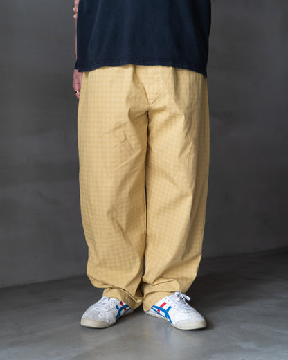 all pattern design mustard easy pants