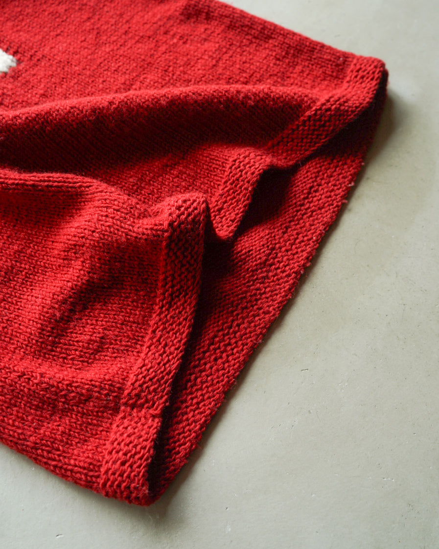 PACHMAMA flower pattern hand knitting ecuador knit