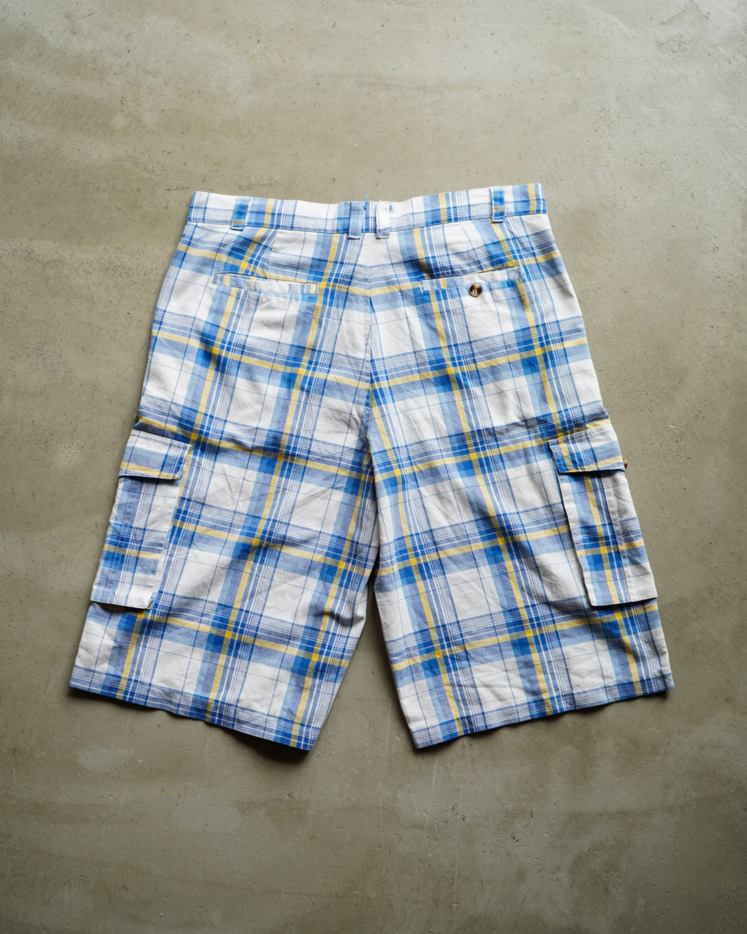 DTEK JEANS Cotton Check Shorts