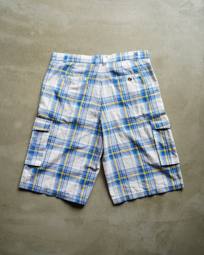 DTEK JEANS Cotton Check Shorts