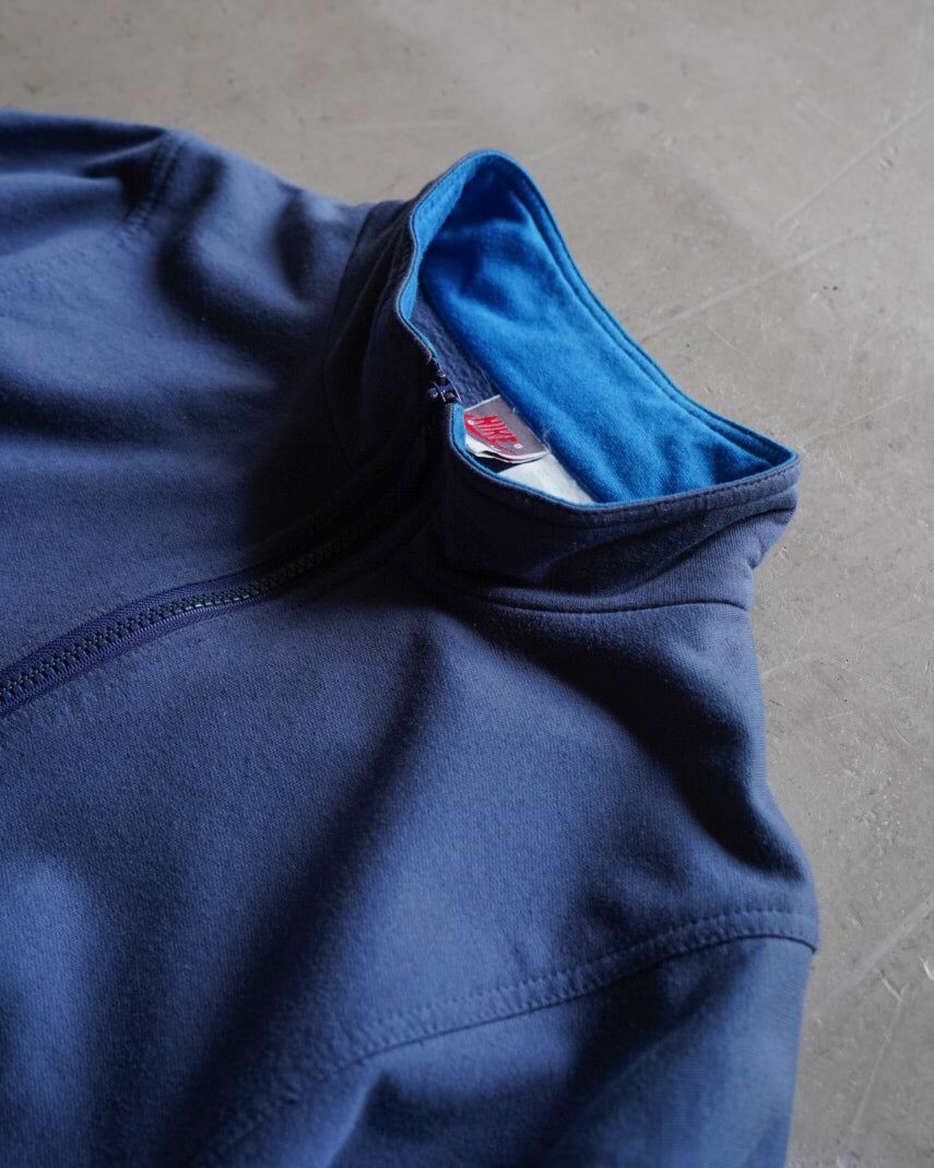 90s NIKE half zip pullover sweat shirt
