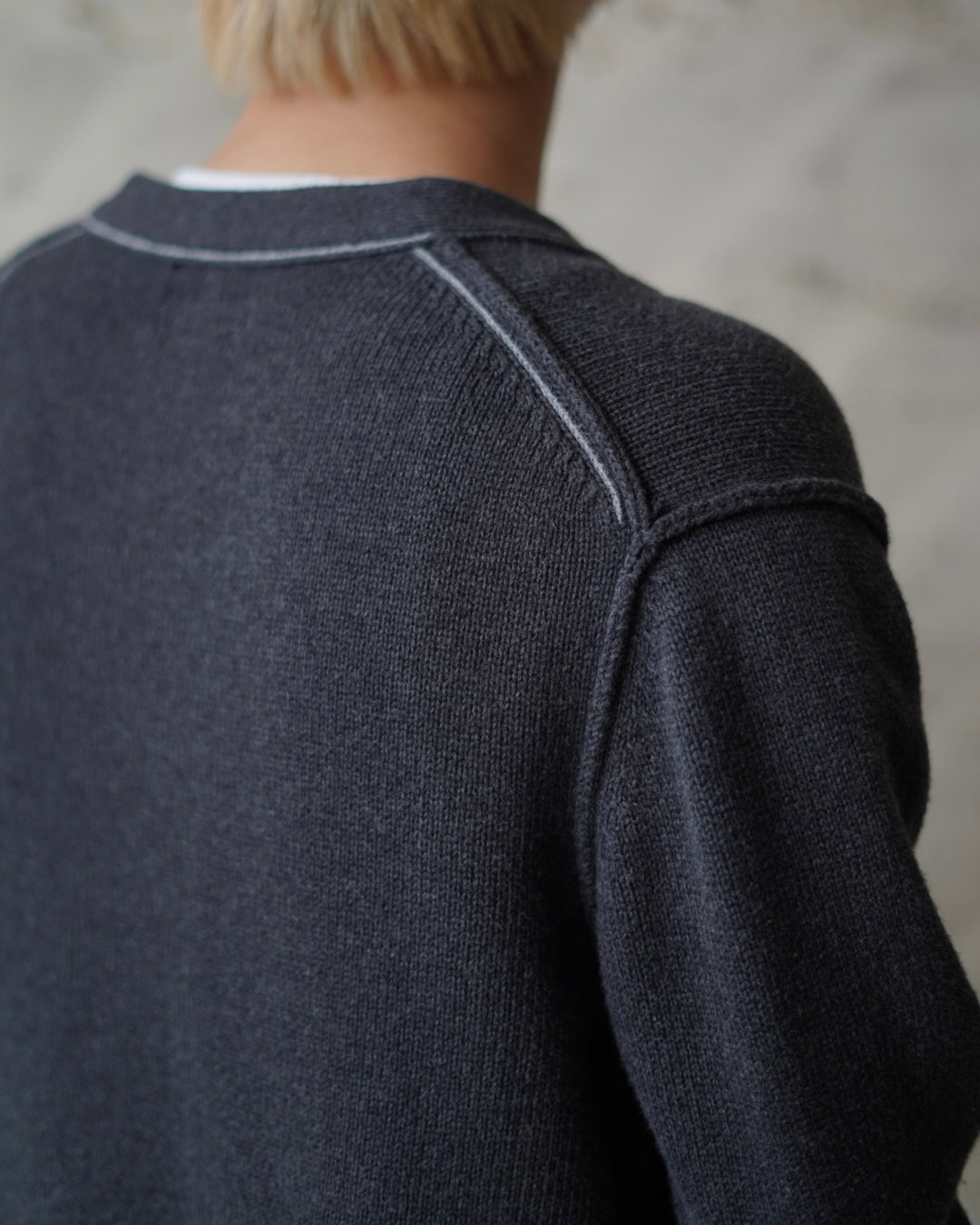 ARIZONA Inside-Out Design Cotton Cardigan