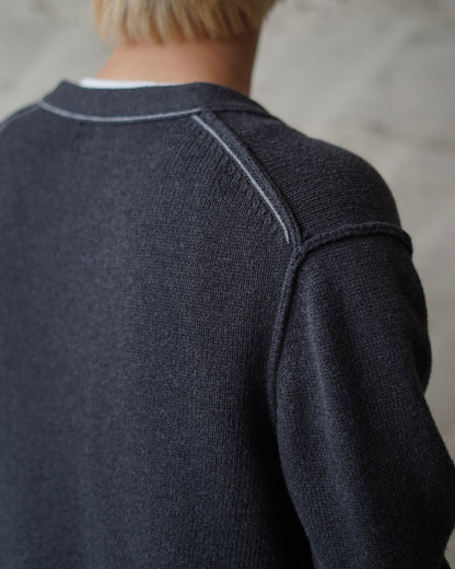ARIZONA Inside-Out Design Cotton Cardigan