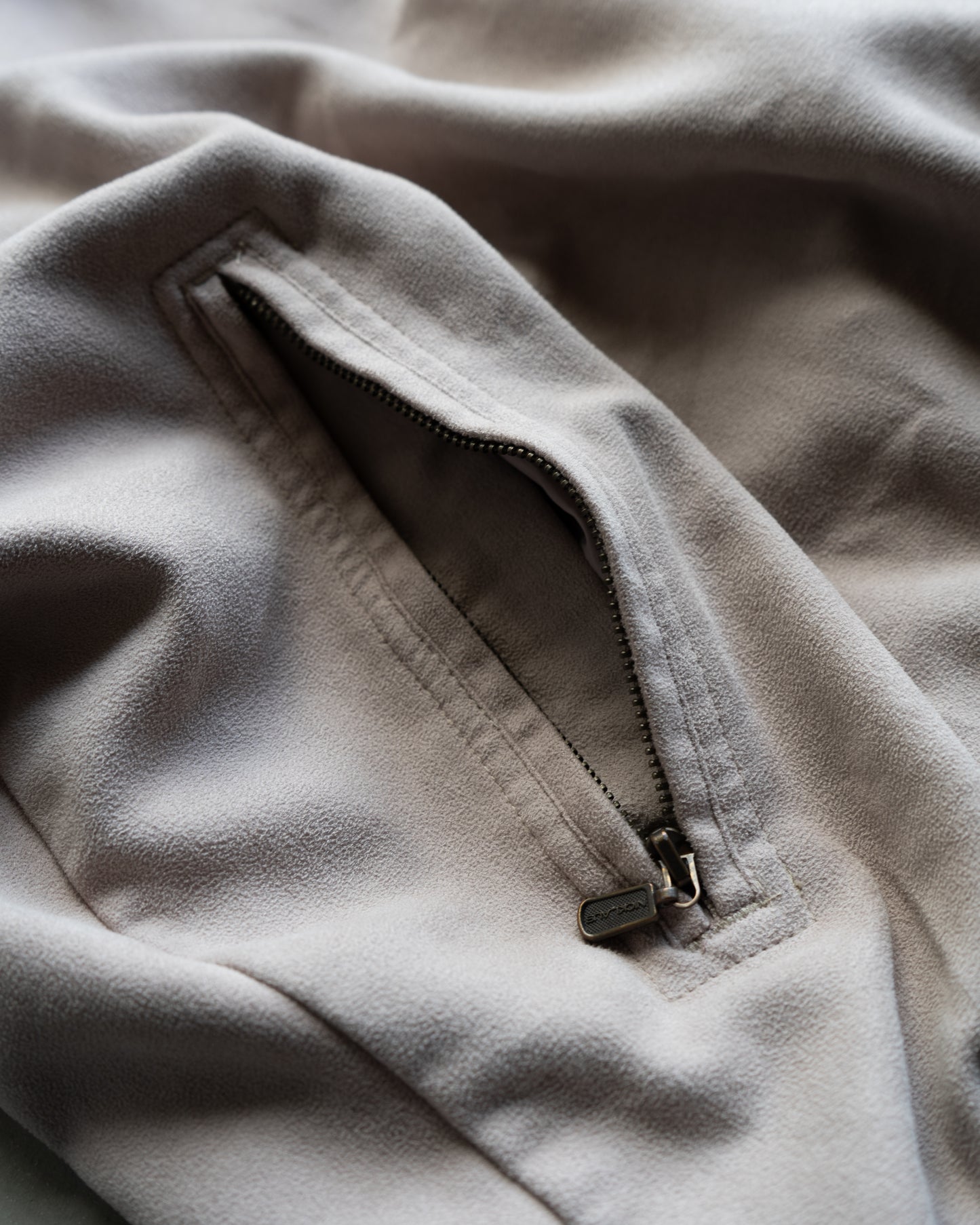 90's Nicklaus fake leather pullover