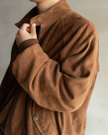 90s Ralph Lauren Suede Harrington Jacket