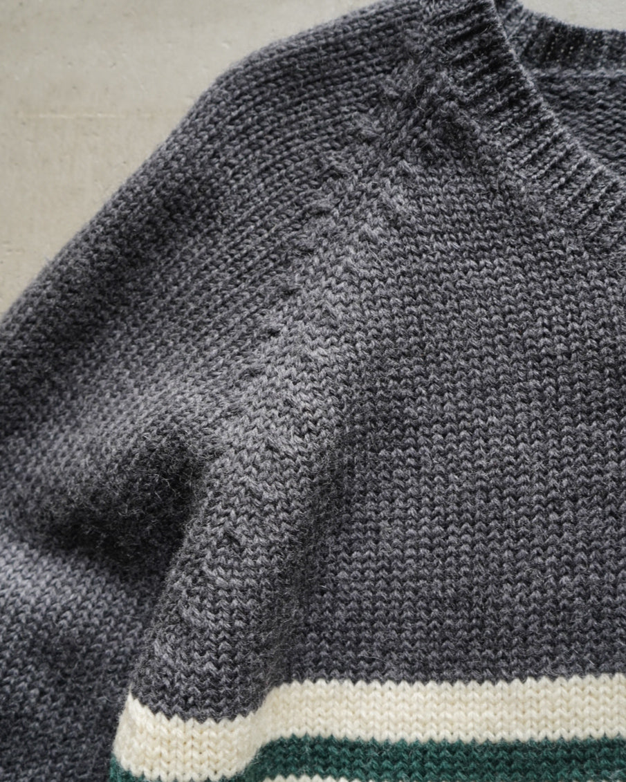 90s old gap raglan design wool v neck knit  sweater