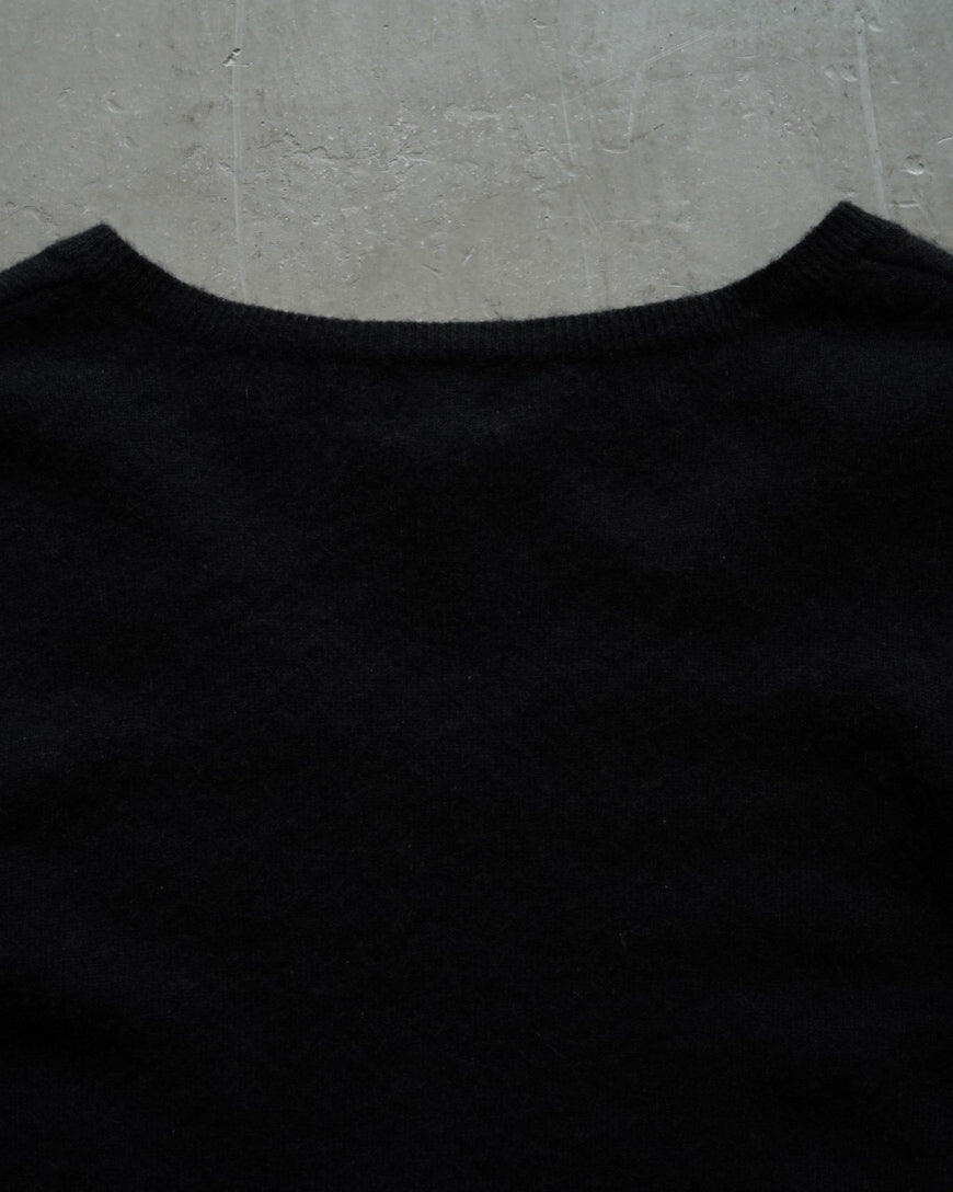 "ladies" JACLYN SMITH cashmere v neck knit sweater