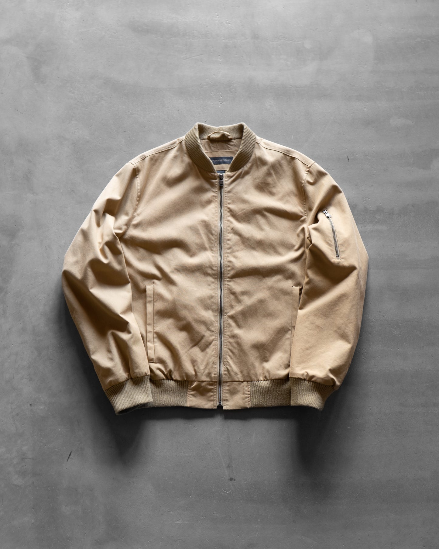 BANANA REPUBLIC cotton ma-1 type jacket