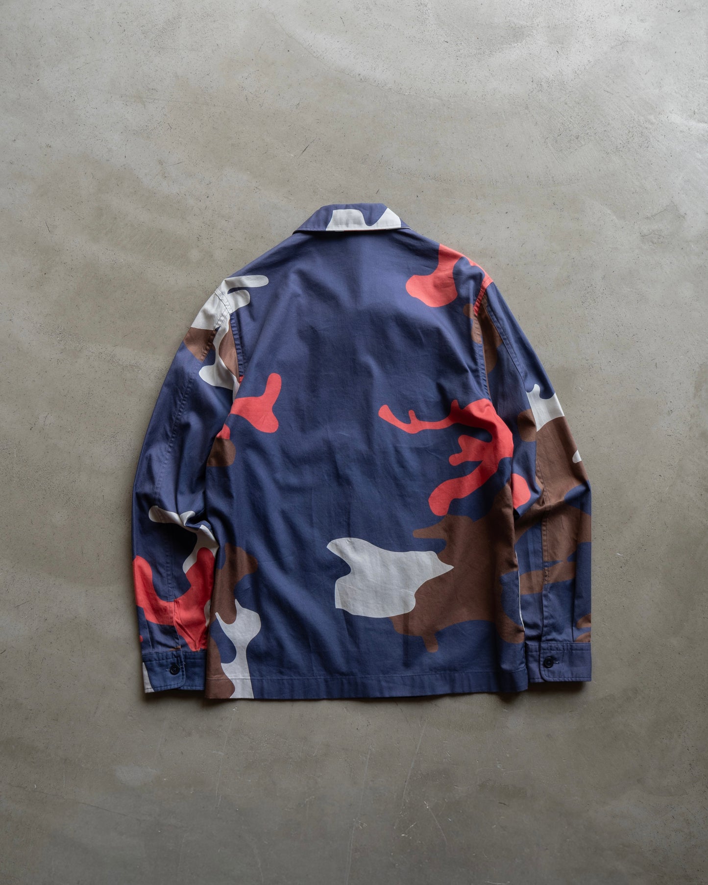 Hugo Boss Multi‑Color Abstract Camo Shirt