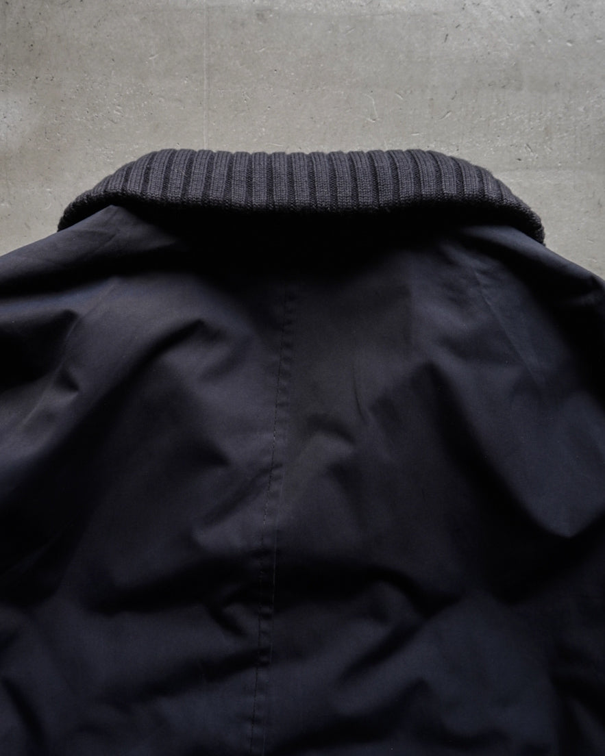 HUGO BOSS stand neck fly front design jacket