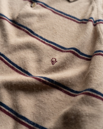 Christian Dior acrylic wool polo knit