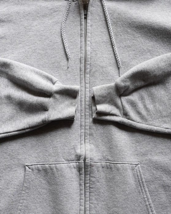 Hanes EcoSmart gray pullover zip-up foodie