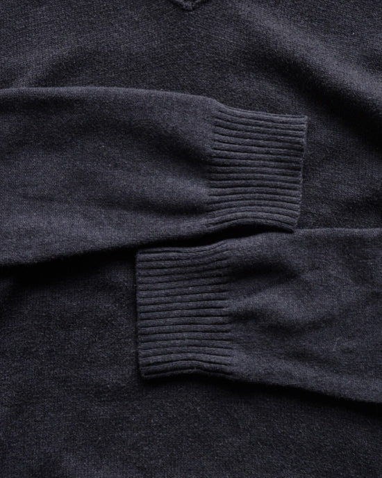 DOCKRS v neck cotton knit  sweater