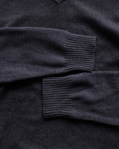 DOCKRS v neck cotton knit  sweater