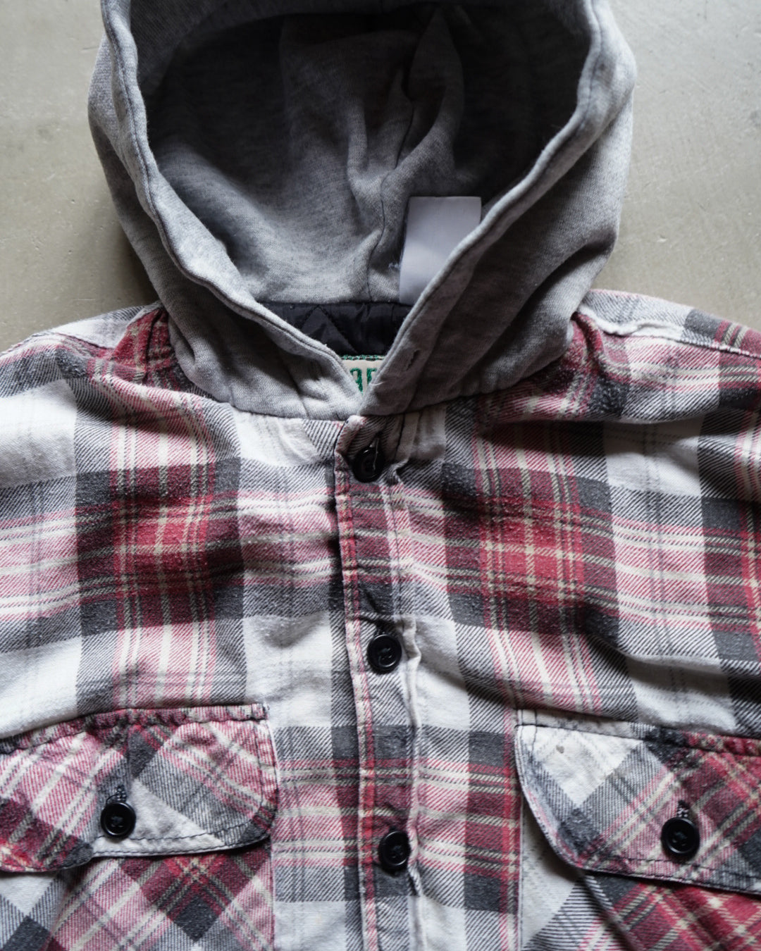 90s OZARK TRAIL docking foodie check shirt jacket