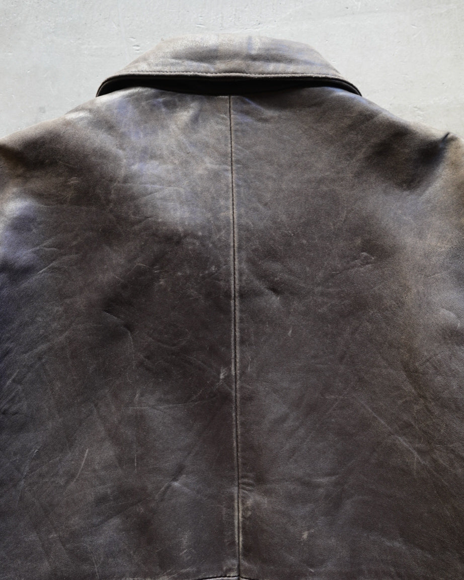 Sheep Leather flight type Bomber Jacket