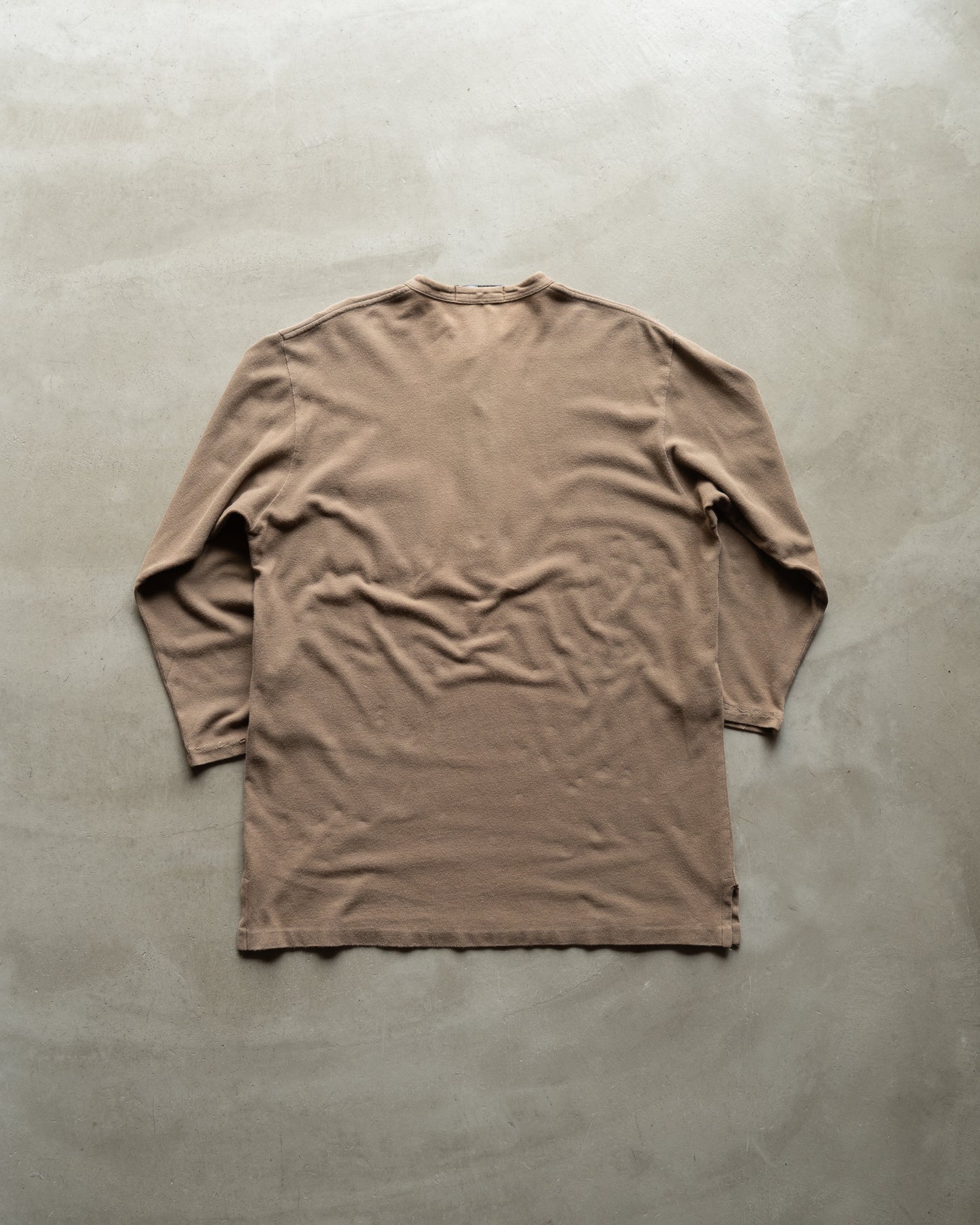 Ralph Lauren henry neck cotton long sleeve shirts