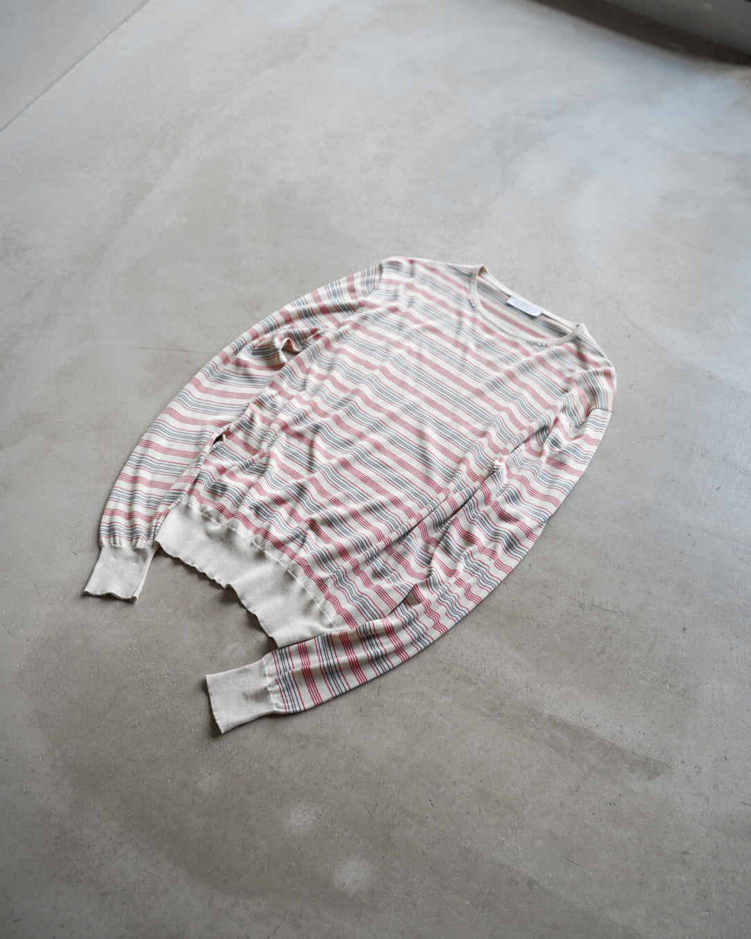 PRADA silk border knit