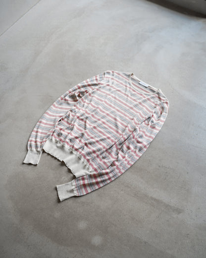 PRADA silk border knit