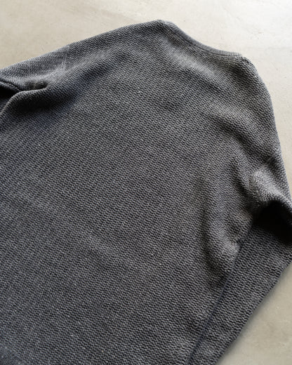 VIGORIA Henley Neck Knit Sweater