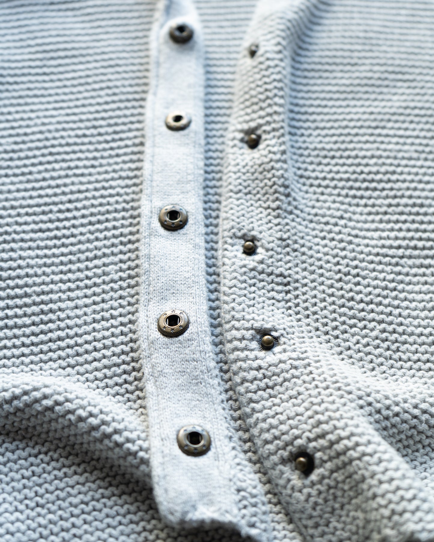 "ladies"POLO JEANS cotton design snap button cardigan