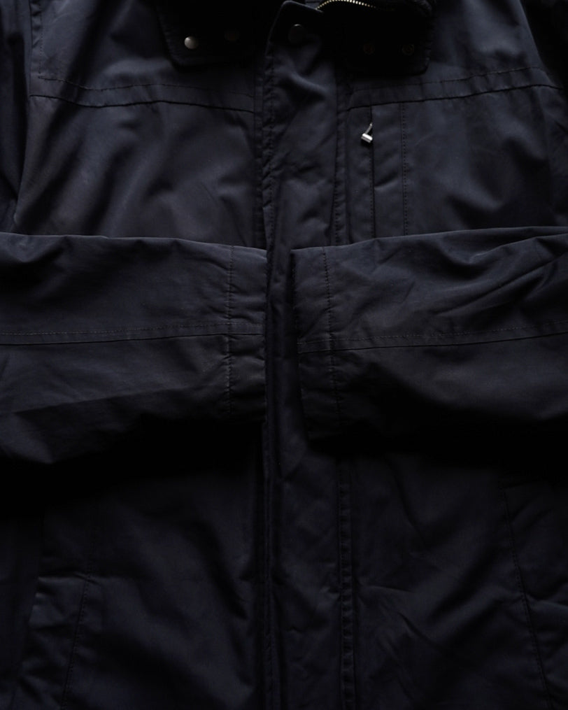 HUGO BOSS stand neck fly front design jacket