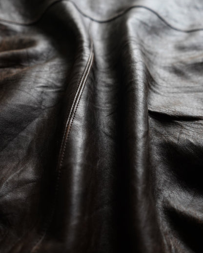 90s DOCKERS heavy leather jacket