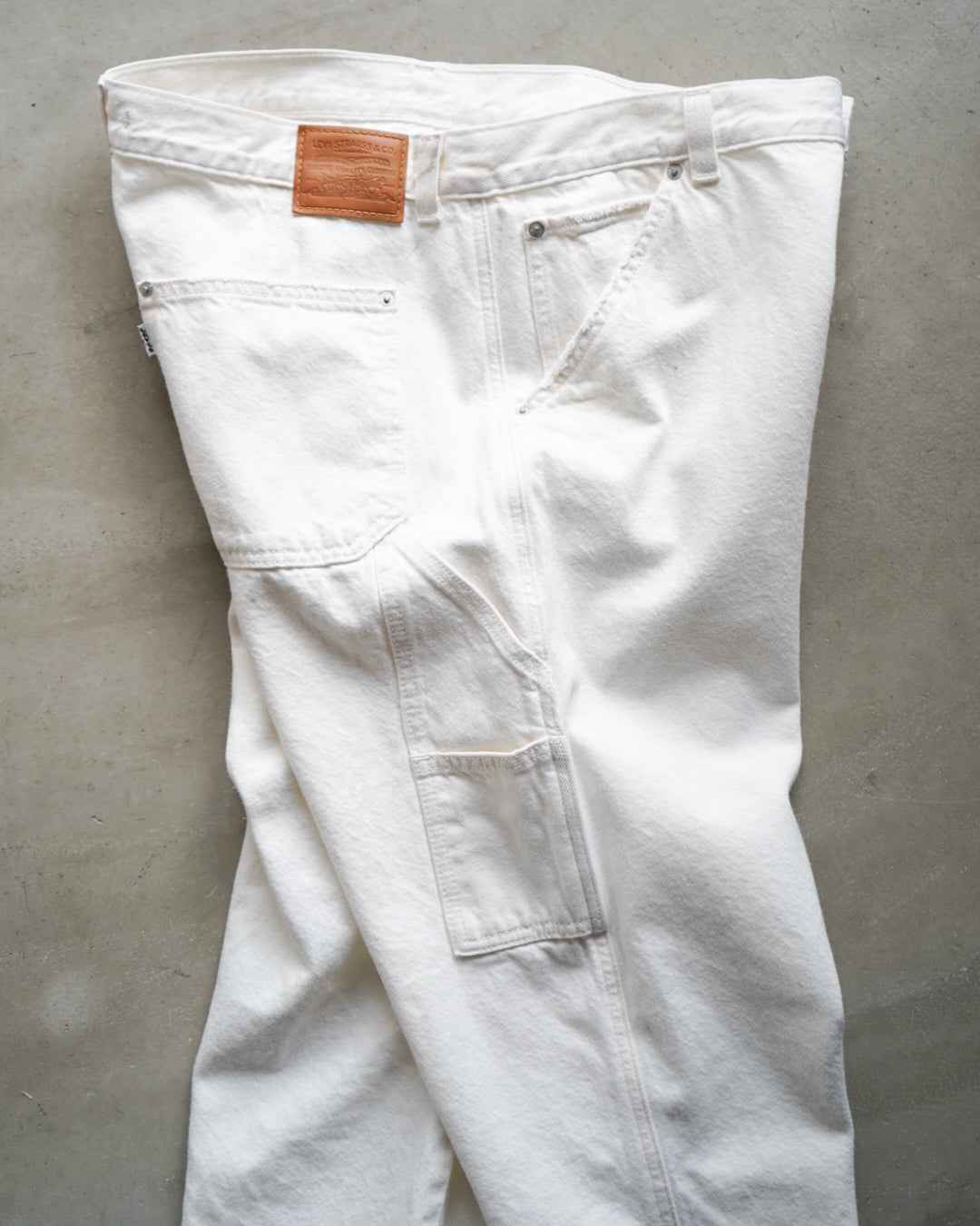 Levi's painter design loose straight silhouette denim pants