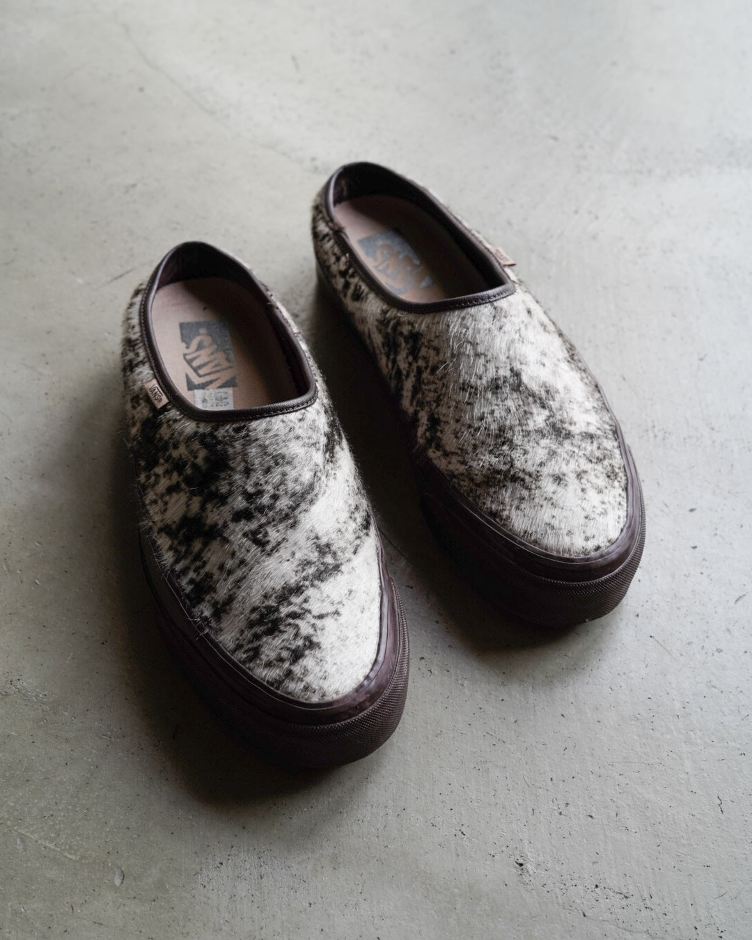 VANS Hair Calf Marble Slip-On