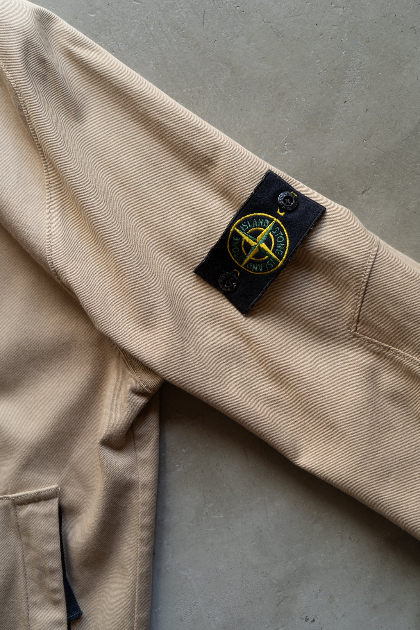 STONE ISLAND double zip work jacket