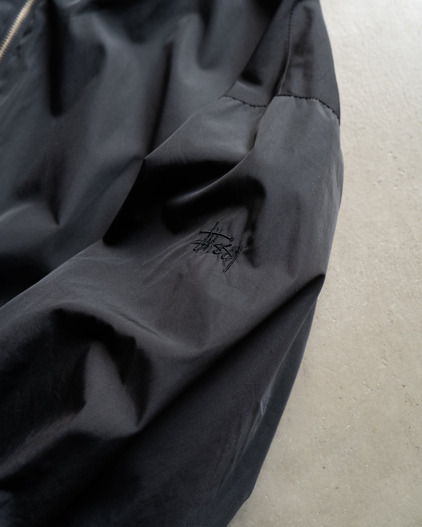 Old Stussy Wool Nylon Reversible Jacket