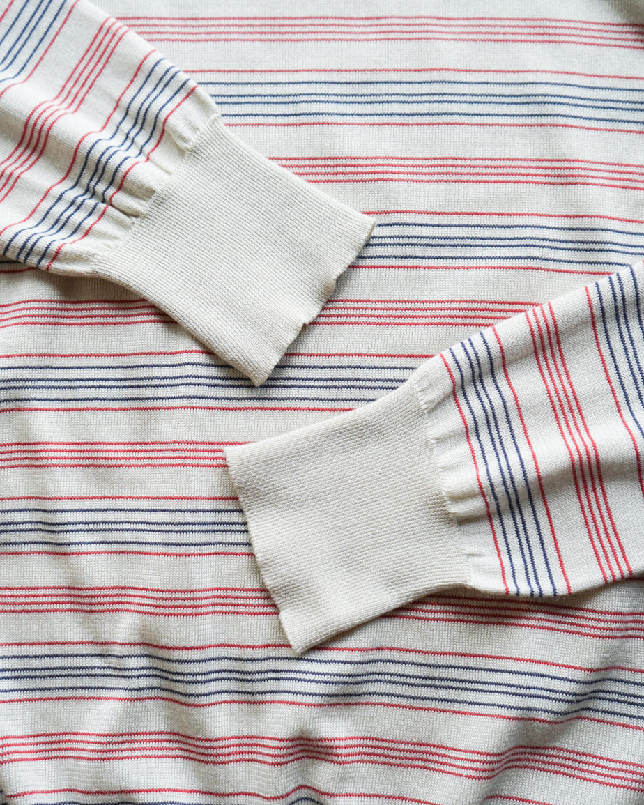 PRADA silk border knit