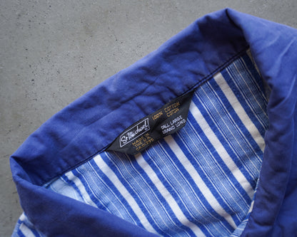 80's St Michael Multi-stripe pajama shirts