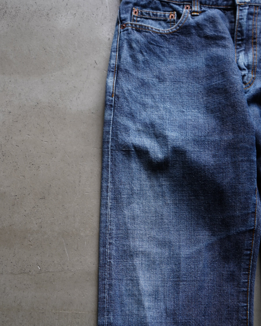COMME des GARÇONS HOMME  straight silhouette denim pants