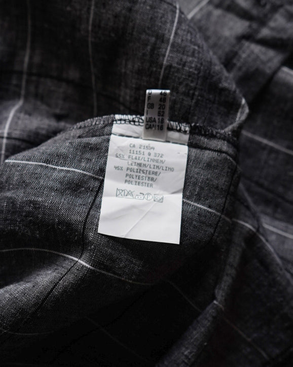 HUCKE plaid pattern  design shirt jacket