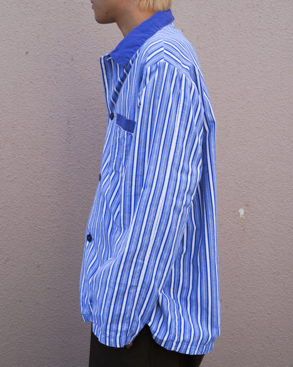 80's St Michael Multi-stripe pajama shirts