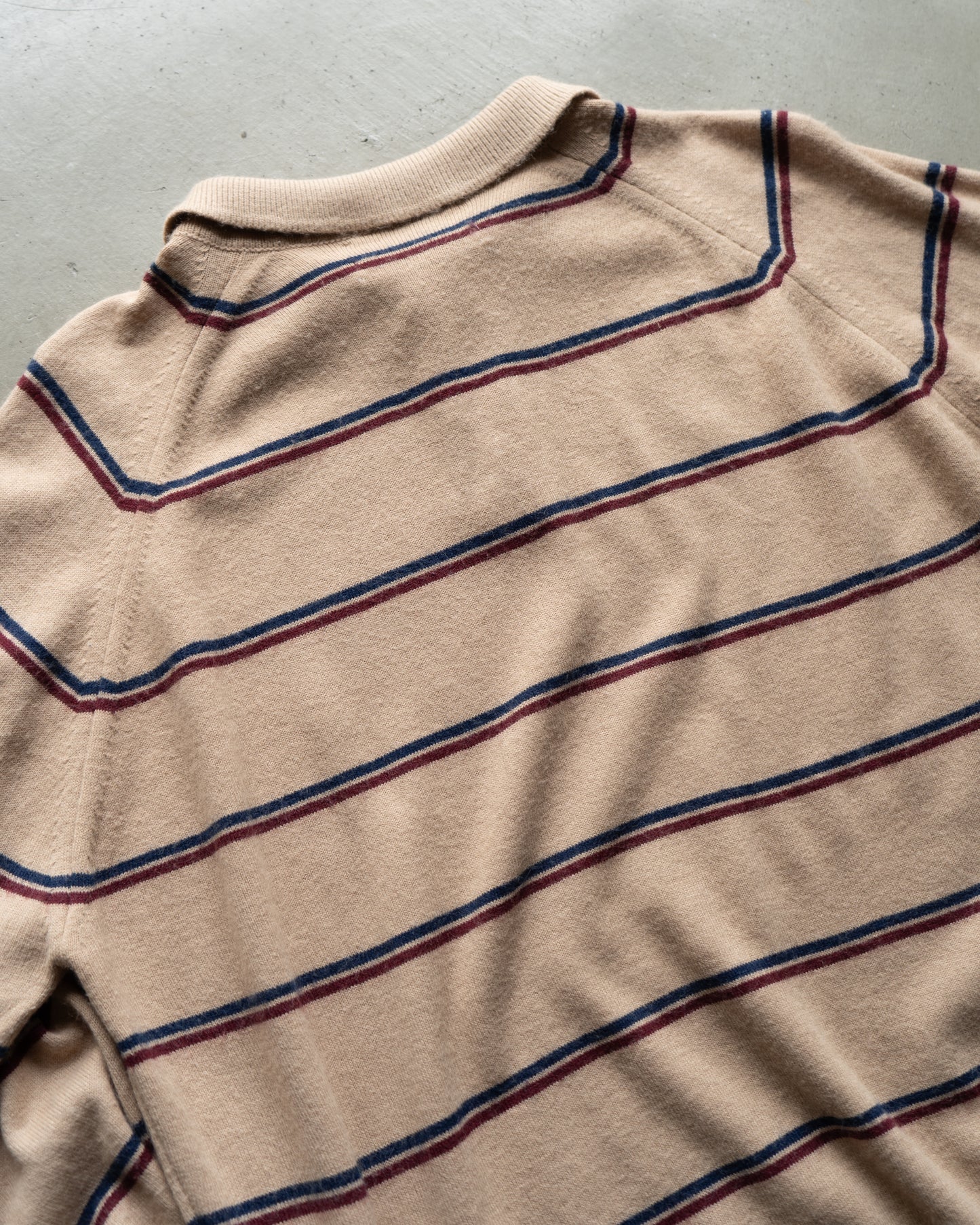 Christian Dior acrylic wool polo knit