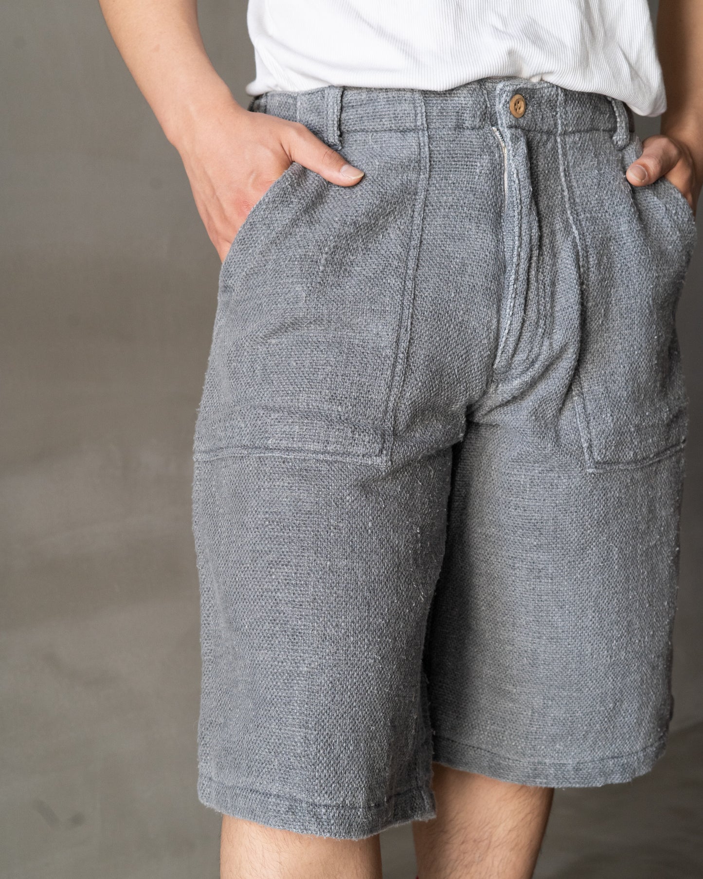 4 pocket Cotton Work Design Long Shorts