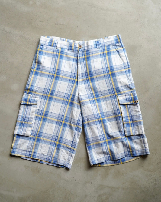 DTEK JEANS Cotton Check Shorts