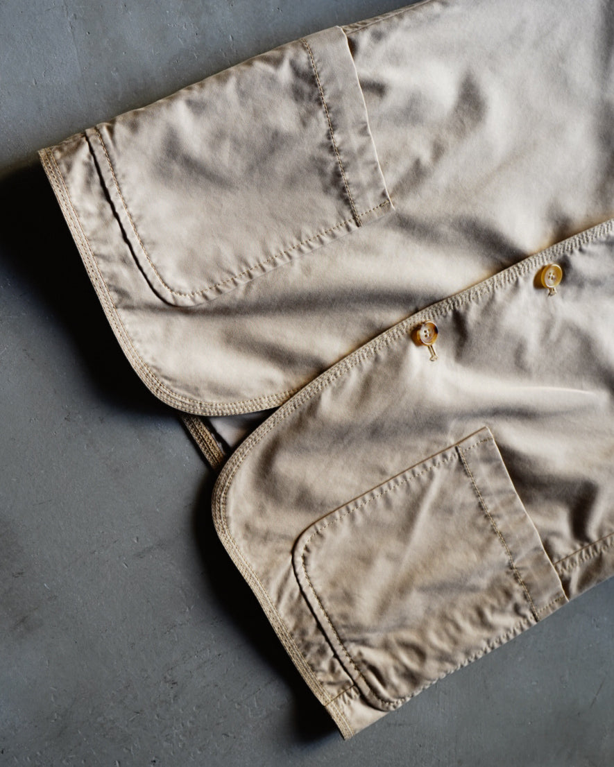 COMME des garçon Inside-Out Cotton Twill Tailored Jacket