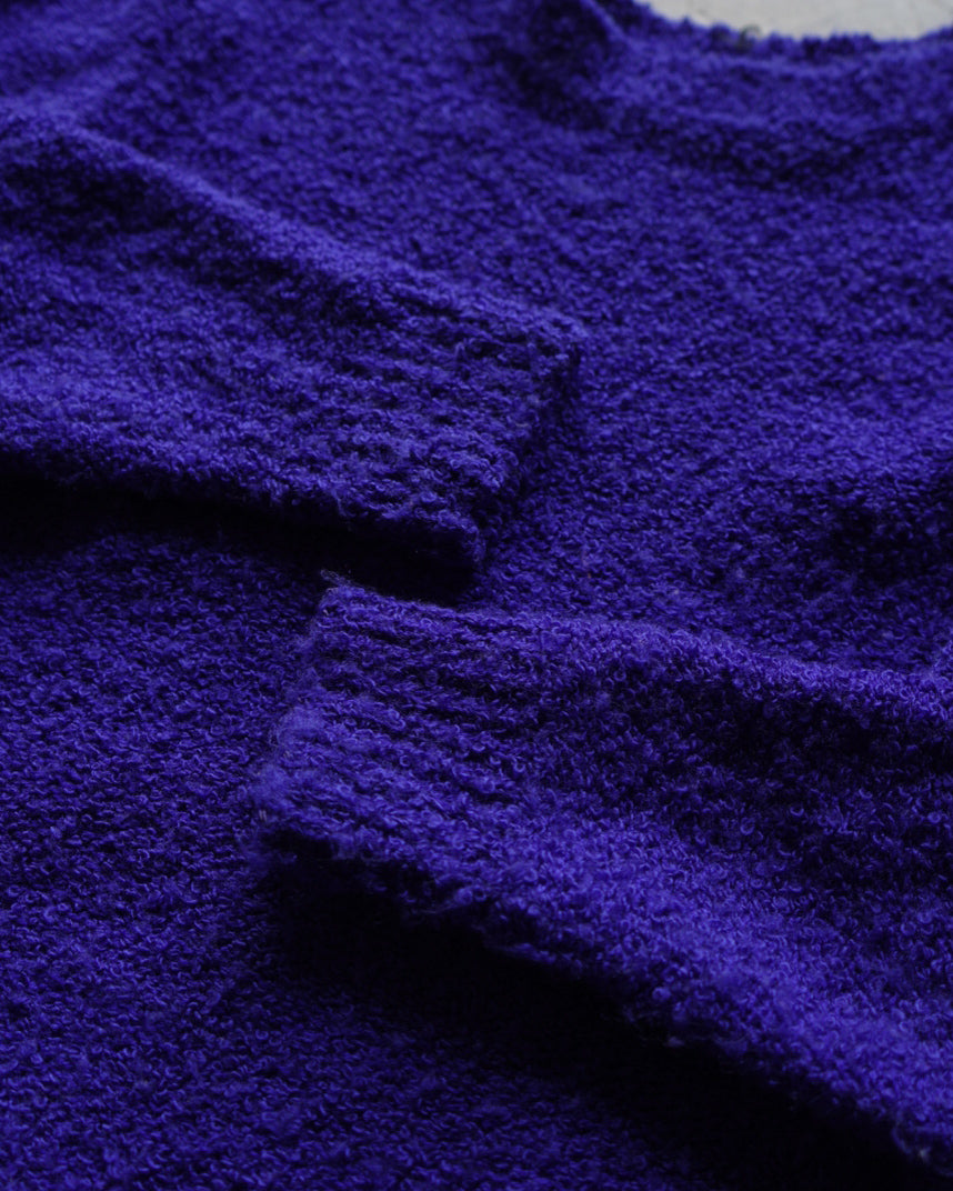 GOTHAM Acryl Shaggy Knit Sweater