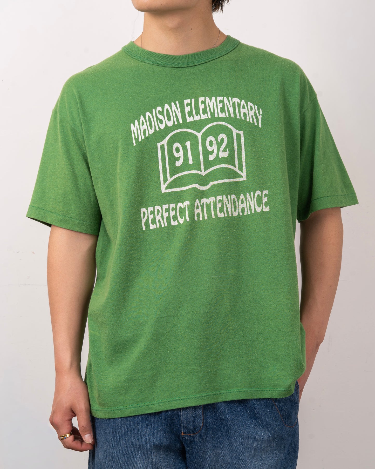 90's Russell college Design tee