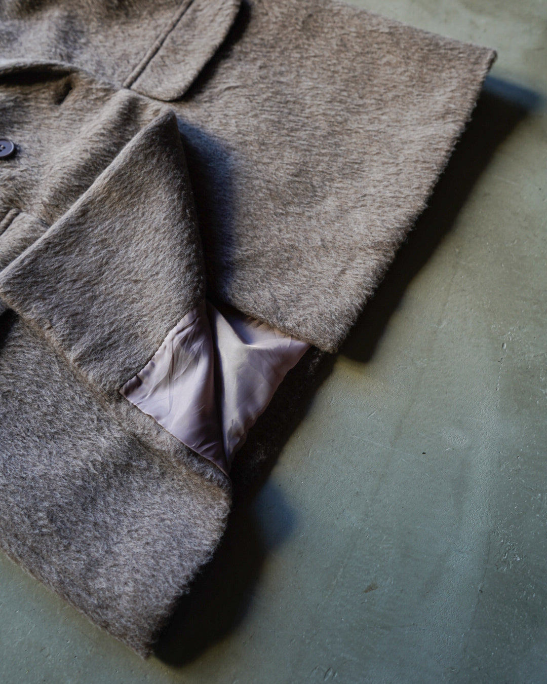 " ladies " shaggy tailored jacket